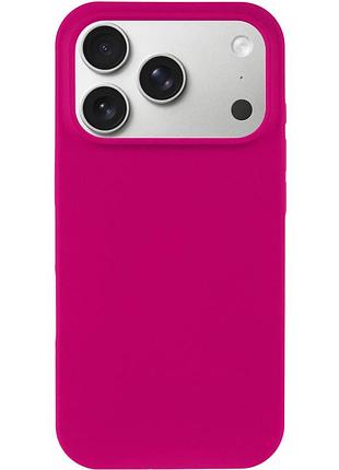 Чехол silk full protective (aa) no logo для apple iphone 17 pro / 18 pro (6.3") красный / rose red 2