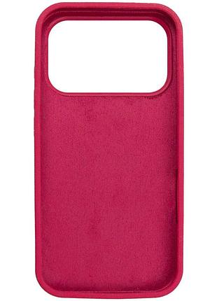 Чехол silk full protective (aa) no logo для apple iphone 17 pro / 18 pro (6.3") красный / rose red 3