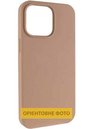 Чехол silk (aa) no logo with magnetic fit для apple iphone 17 pro / 18 pro (6.3") бежевый / desert gold