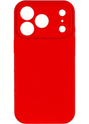 Чехол silk full camera protective (aa) no logo для apple iphone 17 pro max / 18 pro max (6.9") красный / red 2