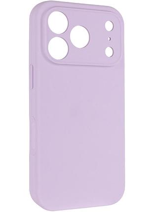 Чехол silk full camera protective (aa) no logo для apple iphone 17 pro max / 18 pro max (6.9") сиреневый / lilac
