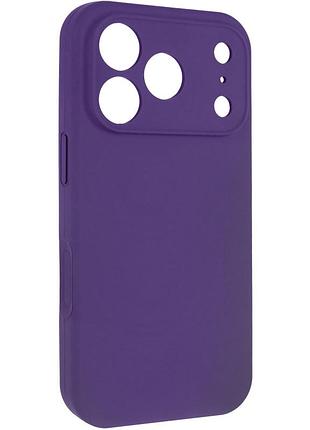Чехол silk full camera protective (aa) no logo для apple iphone 17 pro max / 18 pro max (6.9") фиолетовый / amethyst