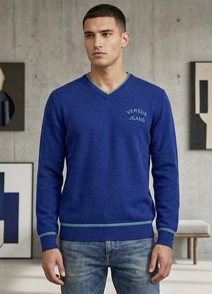 Versace jeans шерстяний джемпер