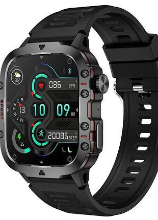 Чоловічий смартгодинник lige expert nano rubber 2 ремінці.