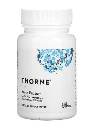 Браин факторс, thorne, 30 капсул, для ежедневного рациона.