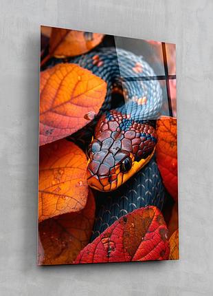 Картина на стекле novellaprint "узор змеи" 30x45см (pic-553-00)