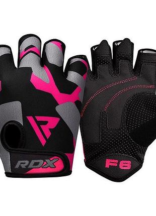 Перчатки для фитнеса rdx f6 sumblimation pink s
