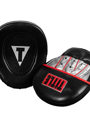 Лапи боксерські title boxing valiant punch mitts - black/silver 3