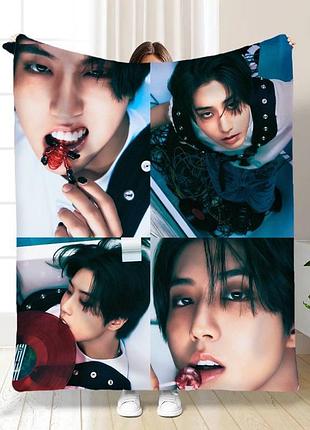 Плед 3d stray kids collage №1 15795 160х200 см