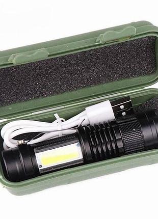 Ліхтарик ручний bl 525 6 + usb