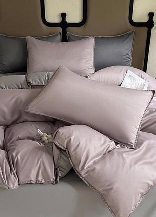 Постельное белье двуспальное из сатина colorful home print 5 21825 180х220 см