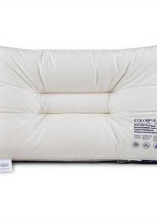 Подушка для сна eco series 3 антимикробная 46*72 см белый colorful home 014-12-40