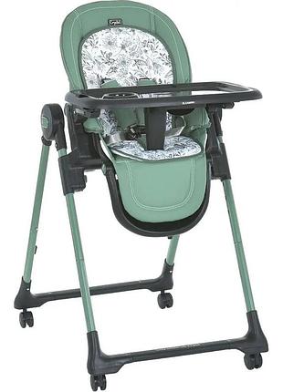 Стілець для годування el camino crystal me-1037-b-green зелений 4695437