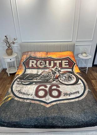 Плед 3d route 66 10604 160х200 см