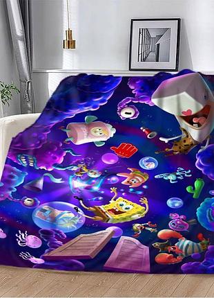 Плед 3d губка боб 13259 160х200 см