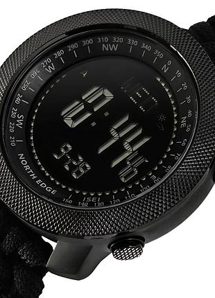 Чоловічий наручний годинник north edge apache paracord edition кварцовий, 2 ремінці.