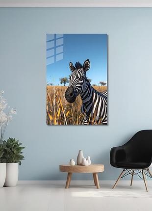 Картина на стекле novellaprint "полосатая гармония" 30x45см (pic-476-00)