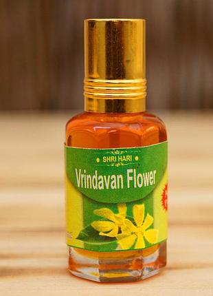 Парфюмерное масло цветок вриндавана вриндаван vrindavan flower oil 10ml.