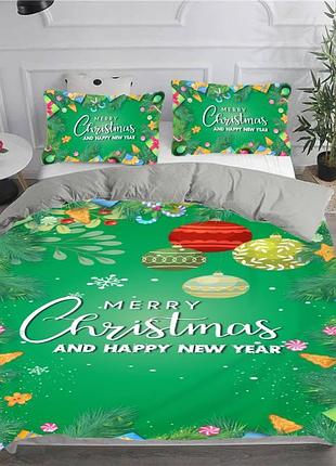 Постільна білизна з плюш-велюру merry christmas №1 2971 13512 215х150 см