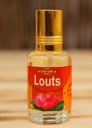 Парфюмерное масло лотос вриндаван lotus oil 10ml.