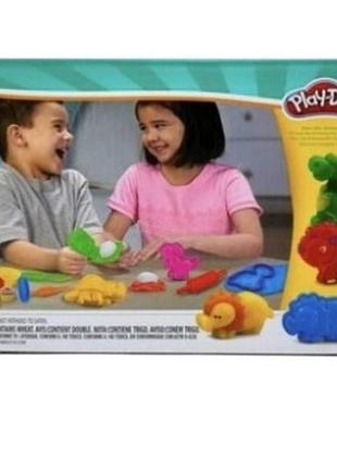Пластилин животные play doh