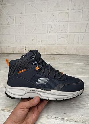 Крутые демисезонные кроссовки ботинки skechers escape plan 2.0 waterproof