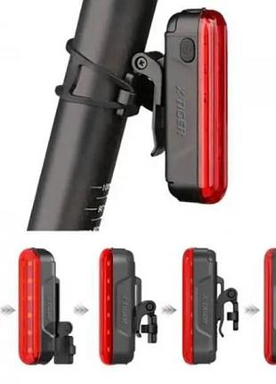 Велоліхтар із лазерною розміткою leadbike ld80-6led
