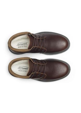 Ботинки утепленные мужские grisport коричневый (40279o17ln/цо0005626)3 фото