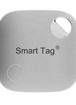 Трекер, smart tag, брелок key finder - белый