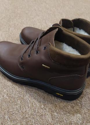 Ботинки утепленные мужские grisport коричневый (40279o17ln/цо0005626)5 фото