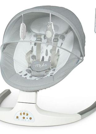 Загойдуючий центр el camino myla me-1074-soft-gray сірий 4270759