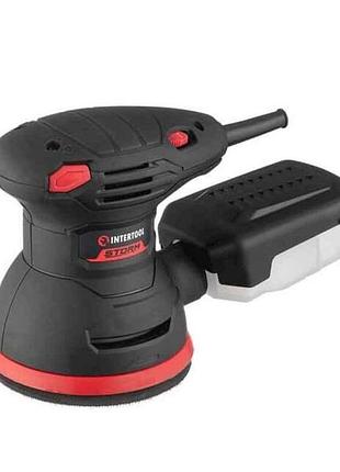 Шлифмашина эксцентриковая 125 мм, 300 вт, 5000-12000 об/мин wt-0541 тм intertool