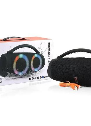 Мінідинамік bluetooth boombox 3 mini rgb b11 2