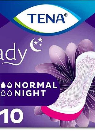 Прокл урологічні жін. lady normal night 10шт 3,5 крап тм tena