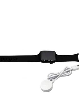 Годинник наручний з функцією дзвінків та смс smart watch hw56 plus чорний