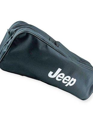 Сумка - органайзер в багажник jeep черная beltex