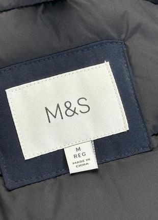 Marks & spencer куртка парка оригинал m синяя 3