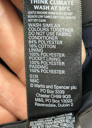 Marks & spencer куртка парка оригинал m синяя 5