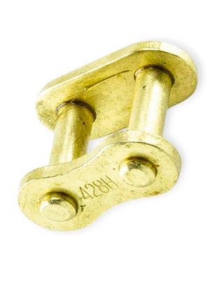 Замок цепи 428 gold