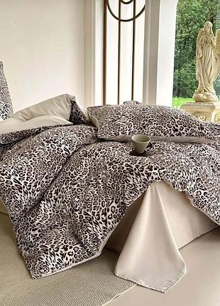 Постільна білизна двоспальне з фланелі colorful home print 2 21833 180х220 см