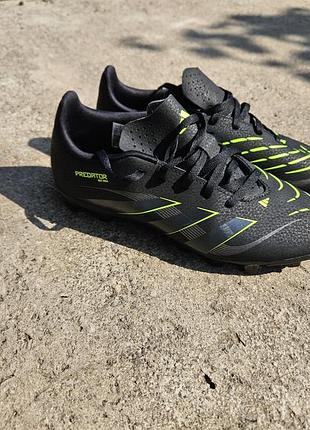 Бутси, копочки adidas predator club fg/mg junior, детские подростковые футбольные бутсы