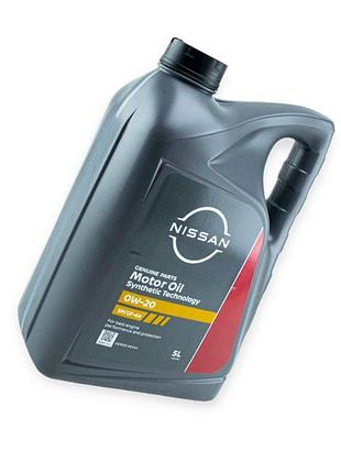 Масло моторное nissan 0w-20 sn, gf6 fs 5л