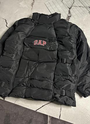 Куртка зимова gap чорна m