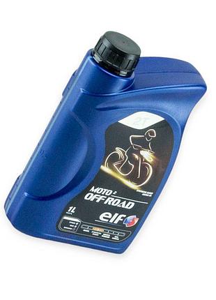 Масло моторное elf 2т off road полусинтетика 1л