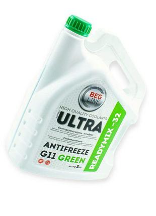 Антифриз зелений 5 л -32 ° с g11 ultra meg beg-line