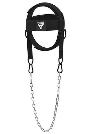 Тяга для шеи rdx h2 neck harness black plus 3