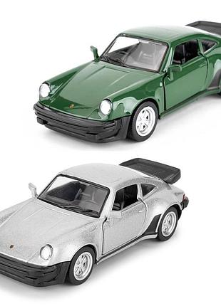 Автомодель - porsche 911 turbo 3.3 1978 (сірий, темно-зелений)