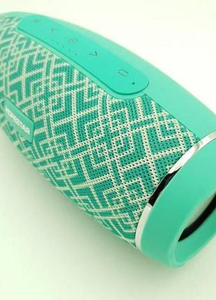 Портативна bluetooth колонка hopestar h27 із вологозахистом бірюзова