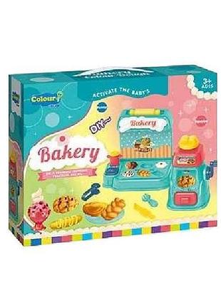 Набор теста для лепки 6 цветов с формочками diy bakery