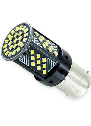 Лампа светодиодная а 12-21 white 70 smd 2016 canbus обманка (12-24v) cyclone